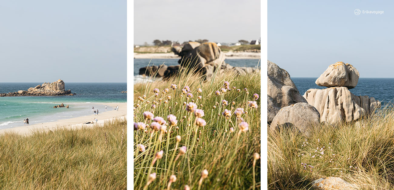 Randonnée plage des amiets finistere