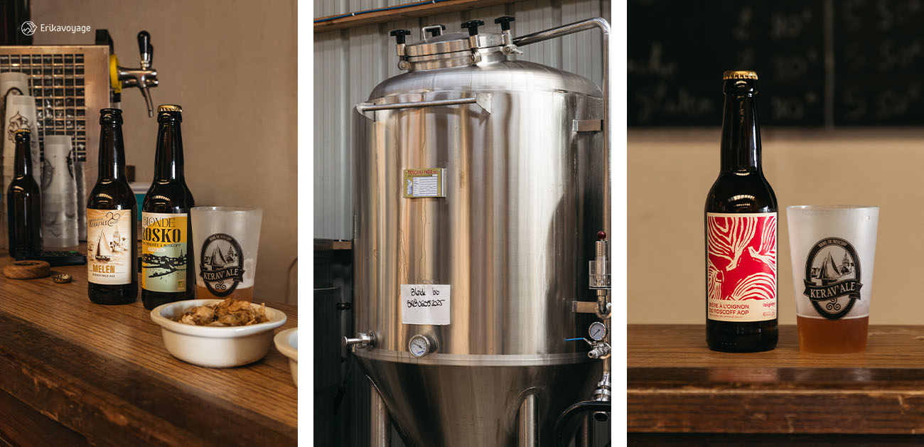 Visite brasserie Keravale Roscoff