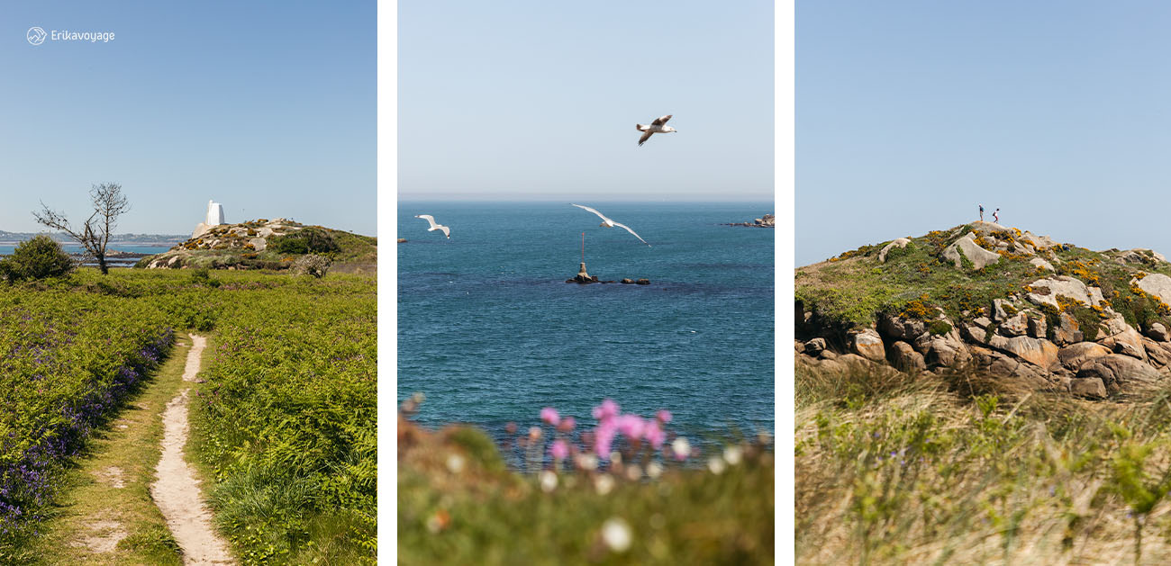 île callot à Carantec dans le Finistère nord