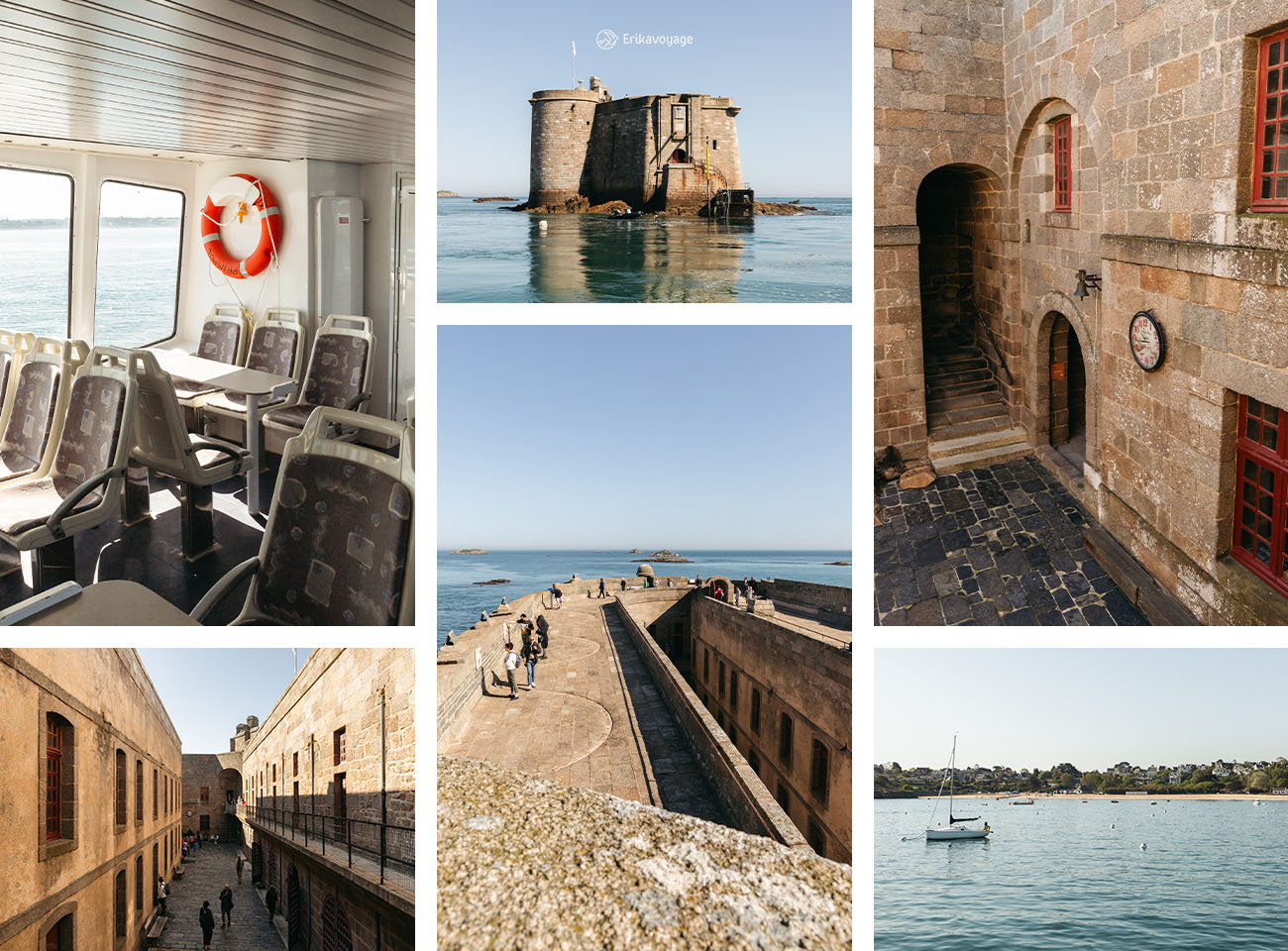 Visite château du Taureau Carantec
