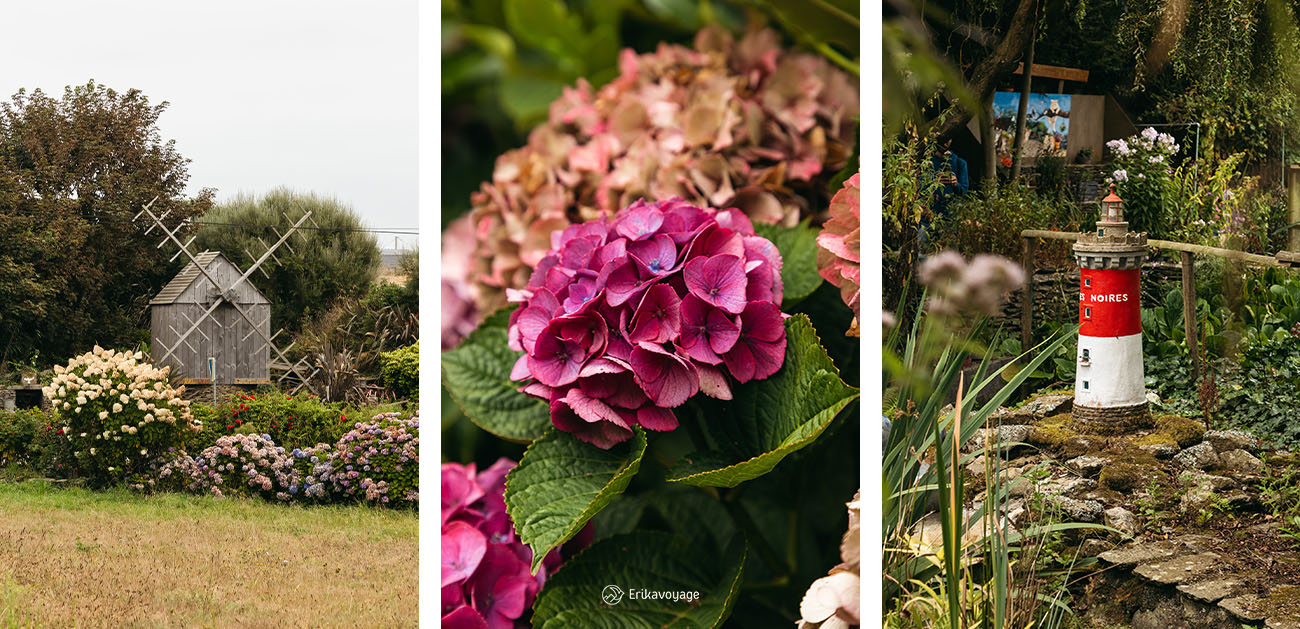 Jardin du Vaere sur la pointe Saint-Mathieu