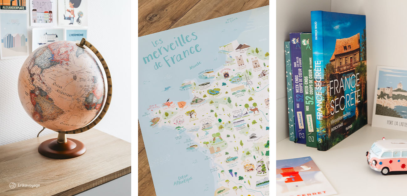 cadeau déco pour voyageuse