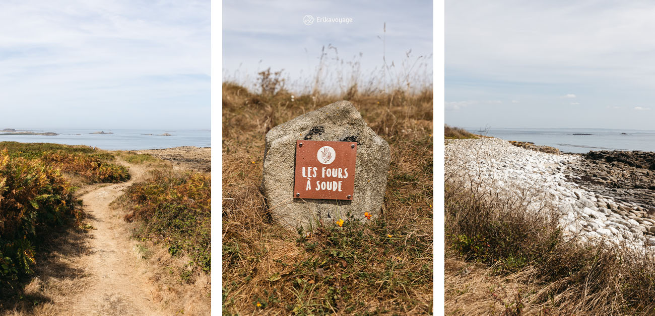 Faire le tour de Molène à pieds