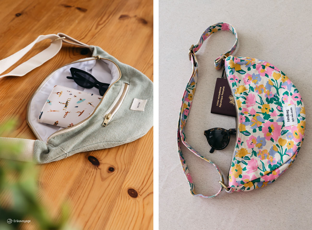 sac banane idée cadeau voyage femme
