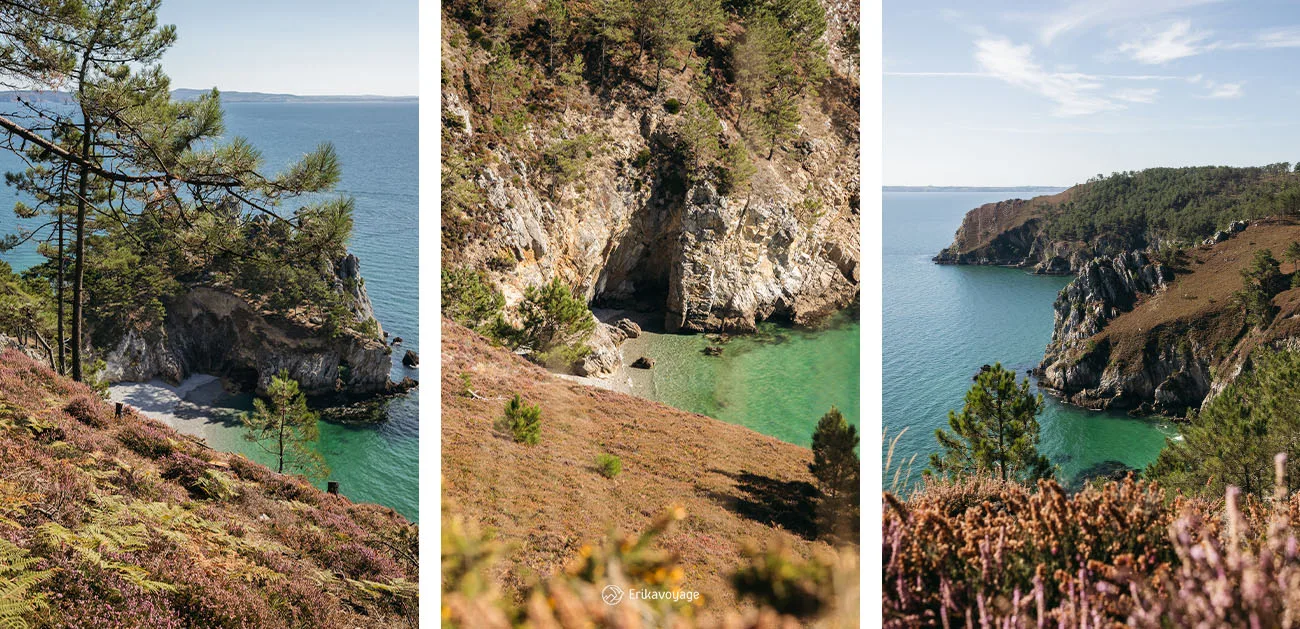 Plage de l'île vierge presqu'île de Crozon
