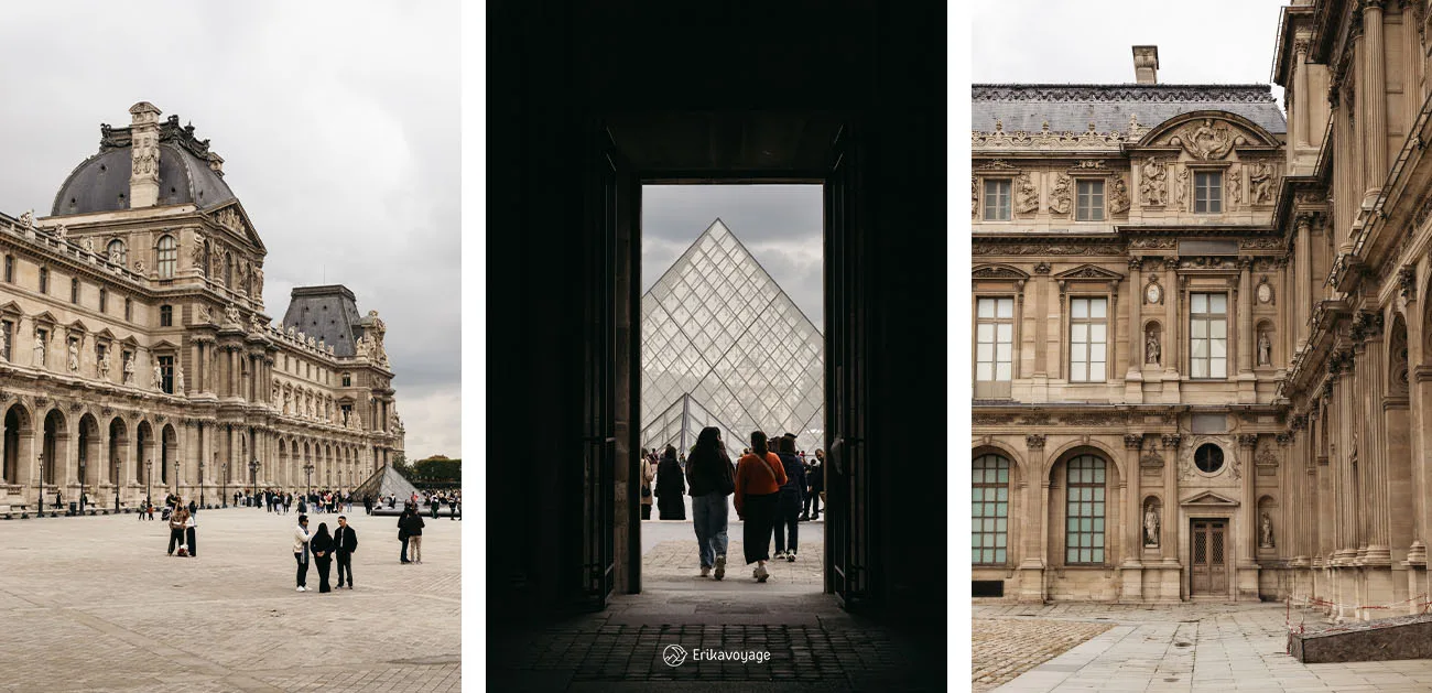 Pyramide du Louvre Paris en 4 jours