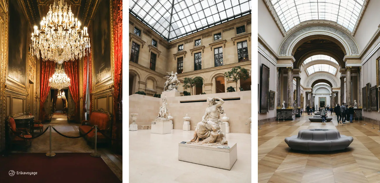 Visite du musée du Louvre à Paris