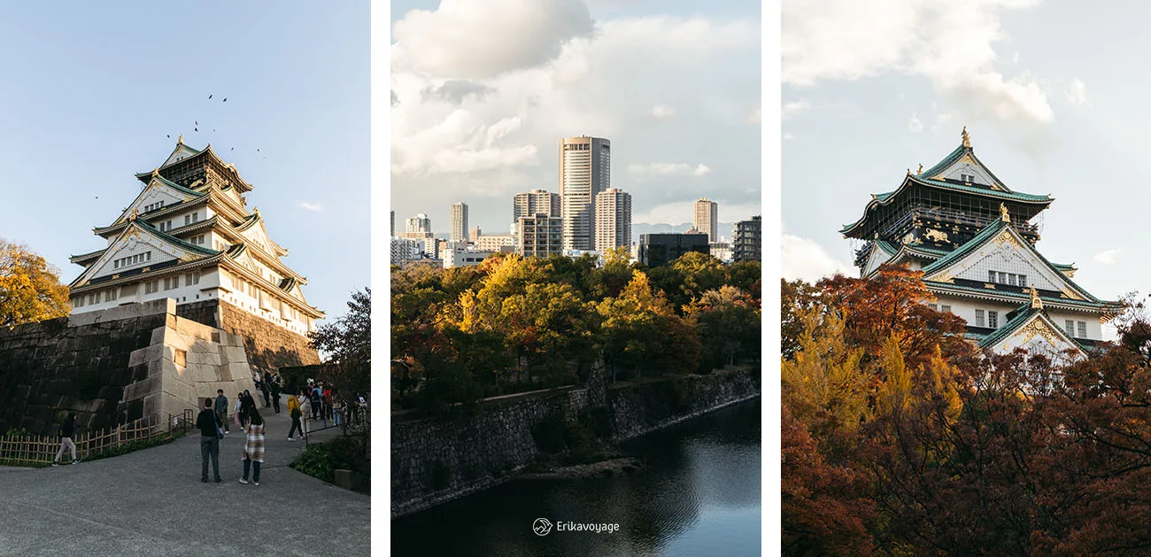 Visiter Osaka château