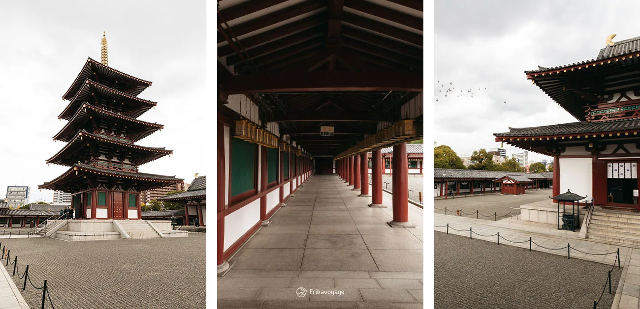 Visite temple Shi Tennō-ji Osaka