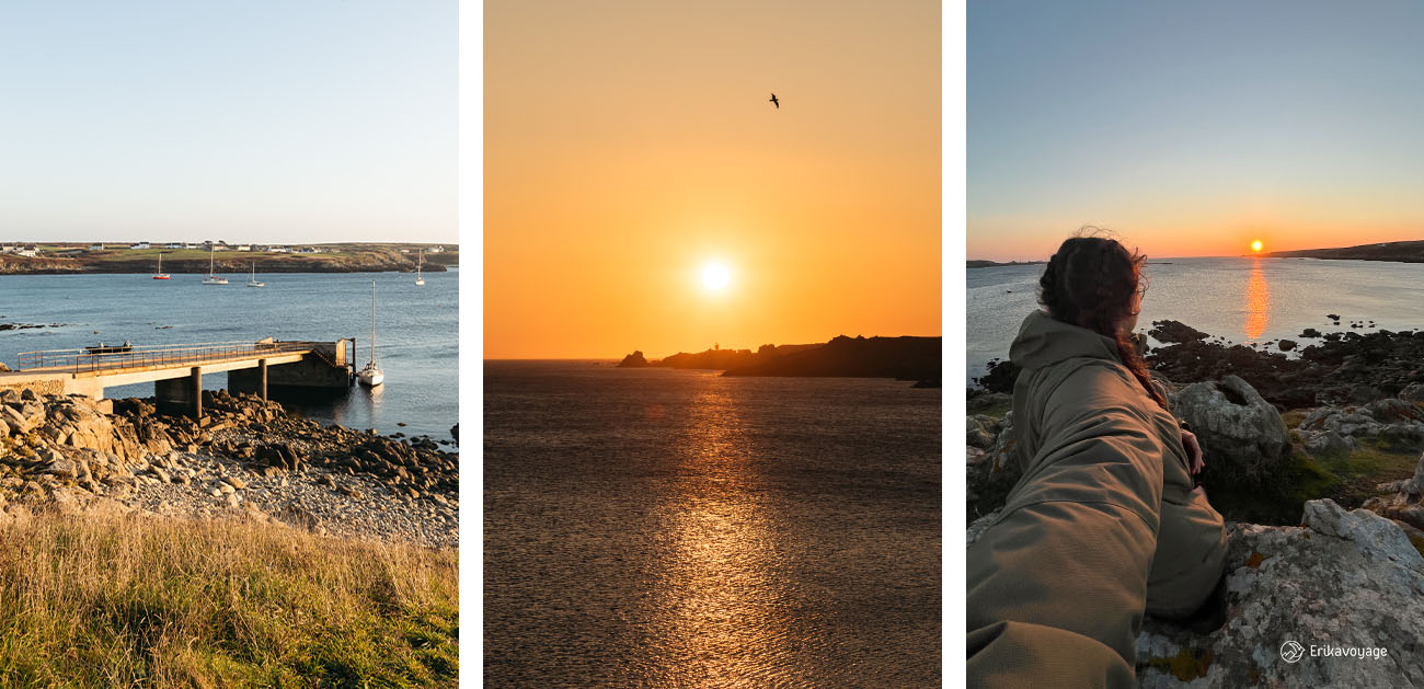 Coucher de soleil Lampaul Ouessant