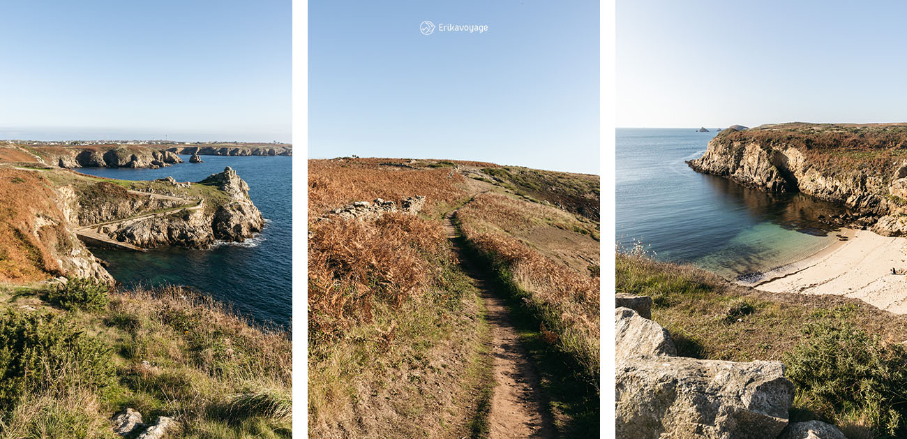 Circuit randonnée côte sud Ouessant