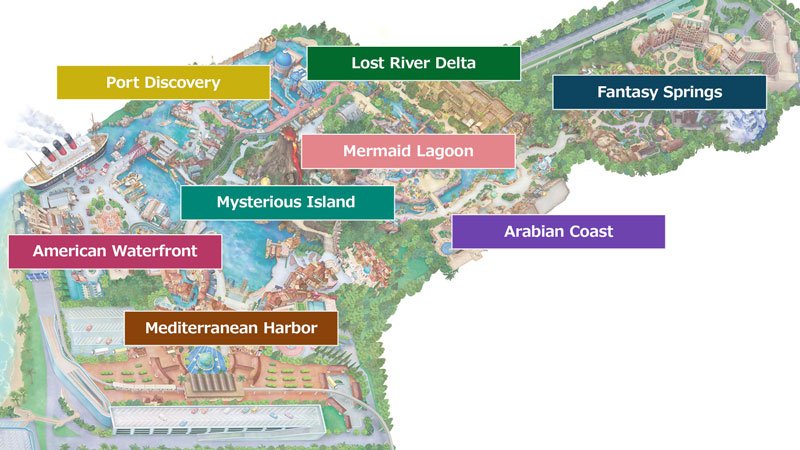 Plan tokyot disneysea