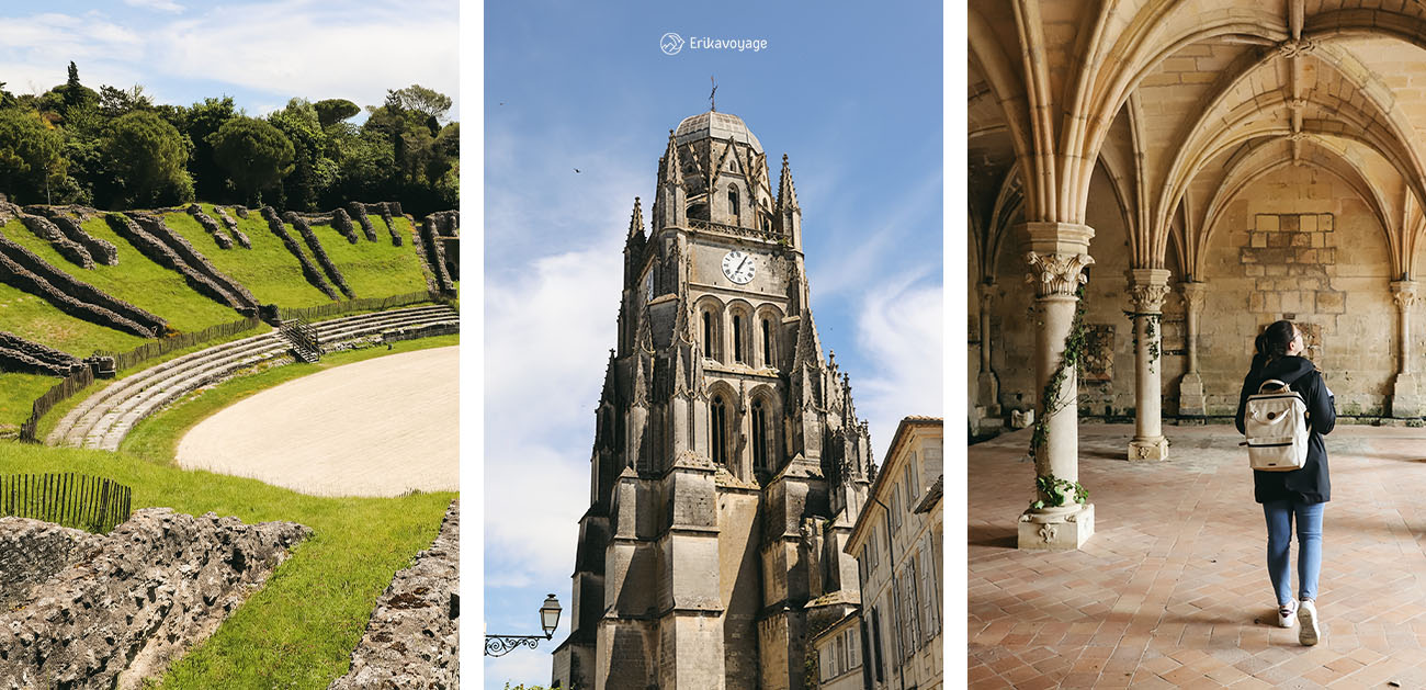 Visiter Saintes autour de La Rochelle