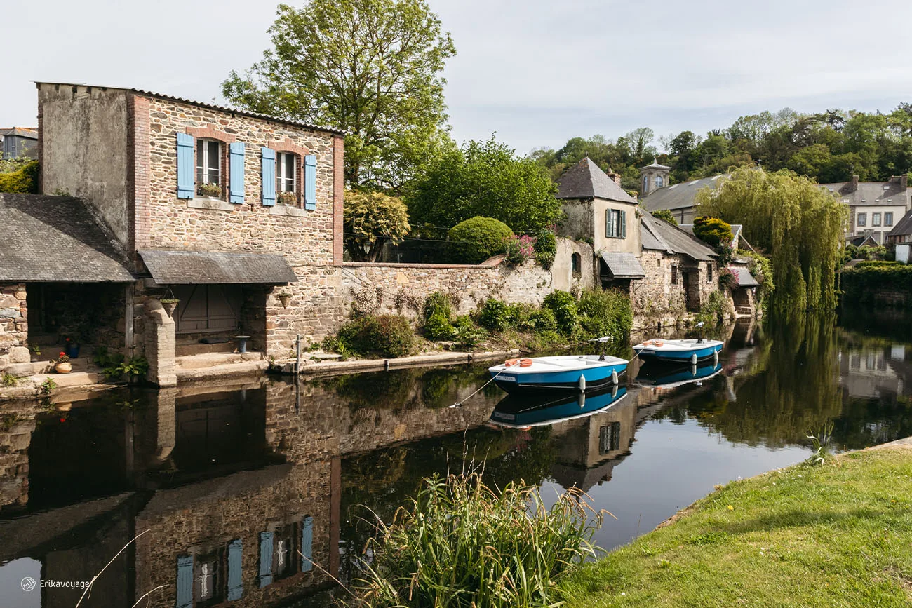 Village de Pontrieux dans les Côtes d'Armor