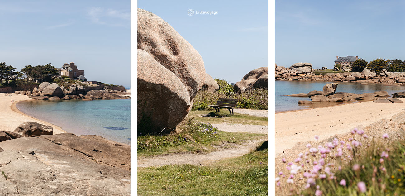 Tour de l'île Renote Côte de Granit Rose