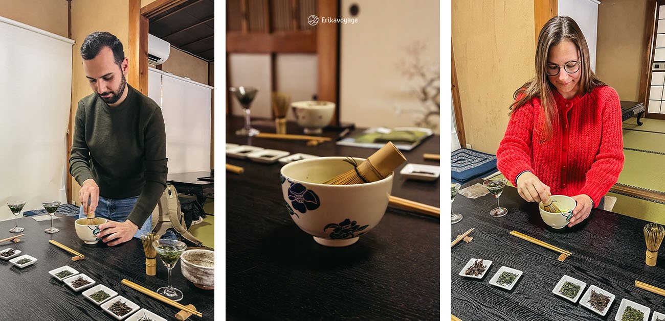 préparation matcha