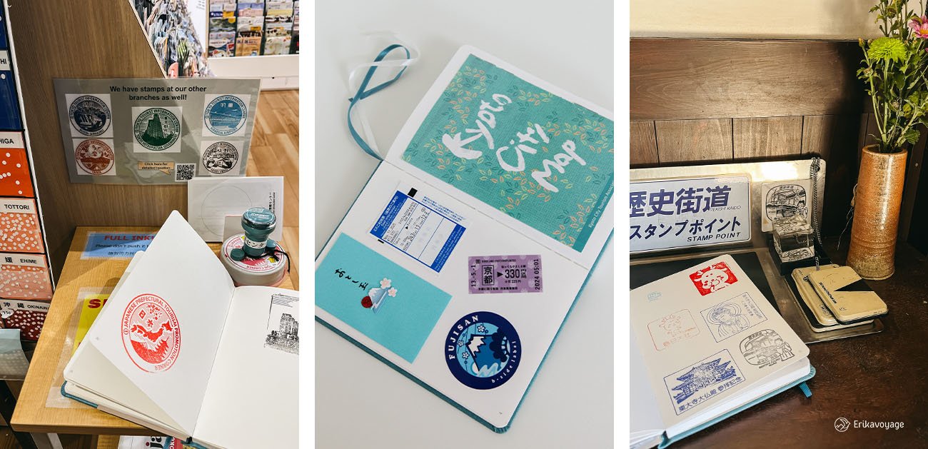carnet tampons japon