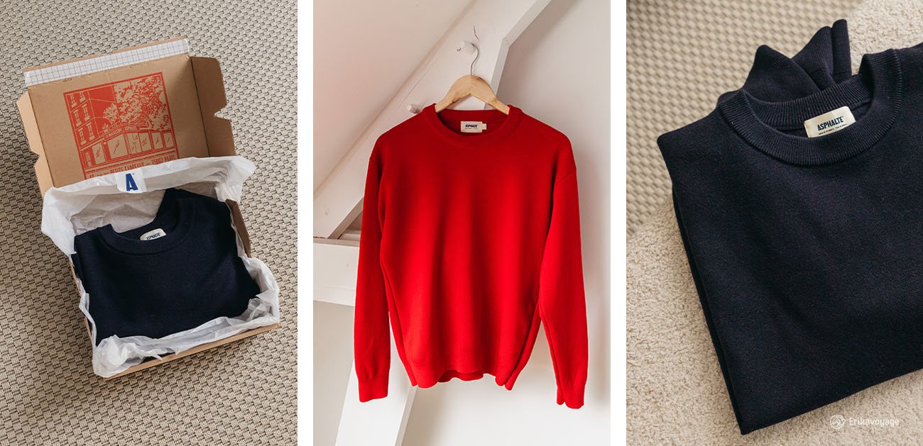 Avis pull parfait Asphalte mérinos